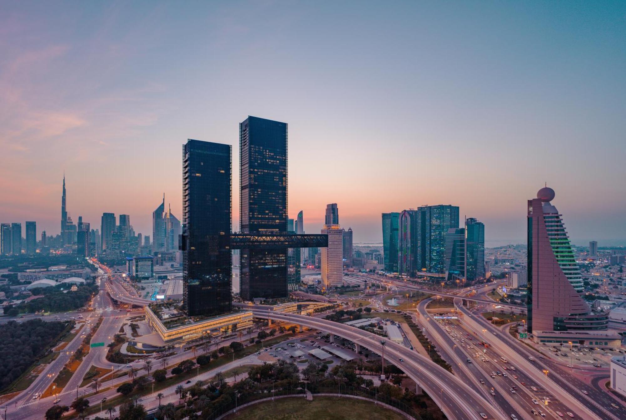 One&Only One Za'Abeel Hotel Dubai Bagian luar foto View of the city